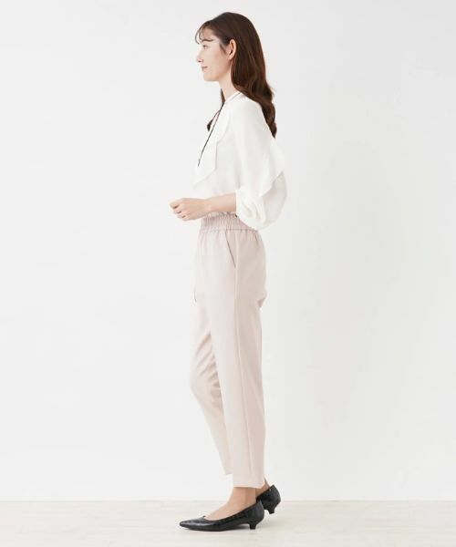 NEMIKA / ネミカ その他パンツ | 【店頭人気】テーパードギャザーパンツ【NEMIKA】 | 詳細14