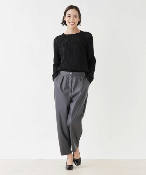 NEMIKA / ネミカ その他パンツ | フェイクレザーパンツ【NEMIKA】 | 詳細16