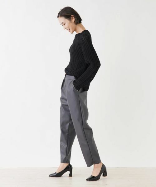 NEMIKA / ネミカ その他パンツ | フェイクレザーパンツ【NEMIKA】 | 詳細17