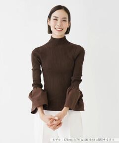 NEMIKA / ネミカ ニット・セーター | リブニットプルオーバー【NEMIKA】