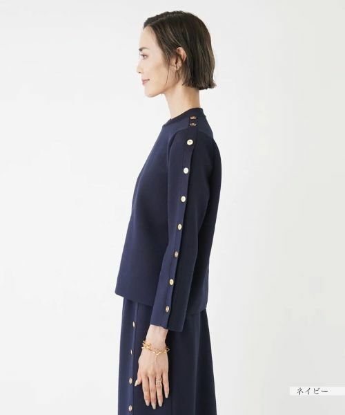 NEMIKA / ネミカ ニット・セーター | 【セットアップ対応商品】ボタンニットプルオーバー【NEMIKA】 | 詳細11