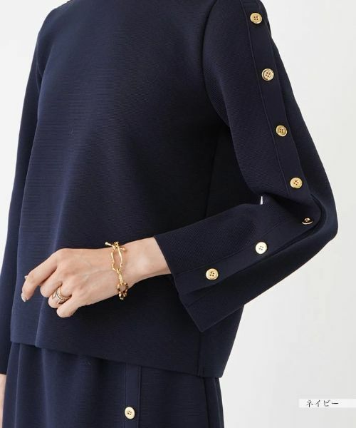 NEMIKA / ネミカ ニット・セーター | 【セットアップ対応商品】ボタンニットプルオーバー【NEMIKA】 | 詳細17