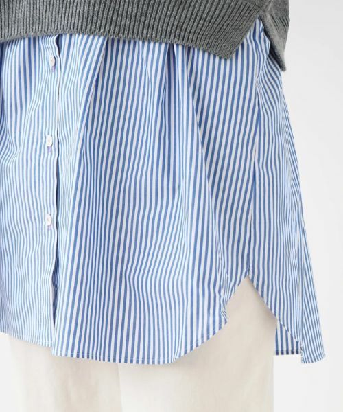 NEMIKA / ネミカ ニット・セーター | 異素材切替ニットプルオーバー【NEMIKA】 | 詳細12