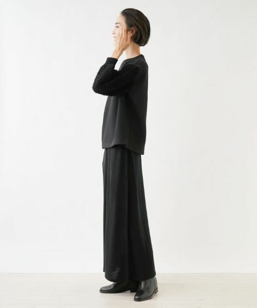 NEMIKA / ネミカ ニット・セーター | ボアスリーブプルオーバー【NEMIKA】 | 詳細2