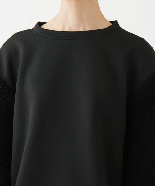 NEMIKA / ネミカ ニット・セーター | ボアスリーブプルオーバー【NEMIKA】 | 詳細7