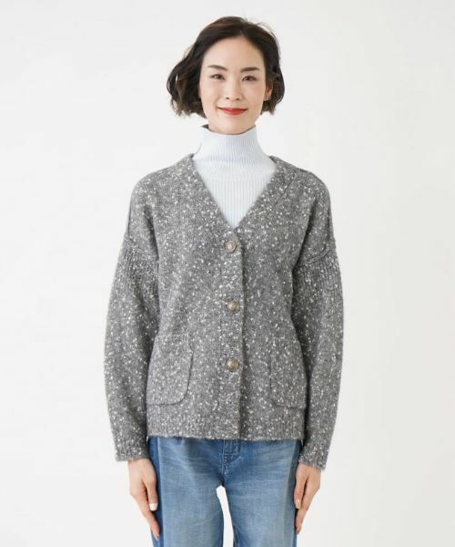 NEMIKA / ネミカ カーディガン・ボレロ | Vネックニットカーディガン【NEMIKA】 | 詳細4