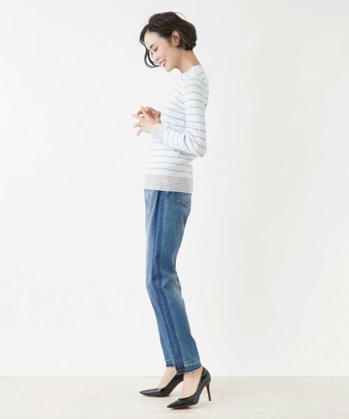 NEMIKA / ネミカ ニット・セーター | ボーダーリブニット【NEMIKA】 | 詳細12