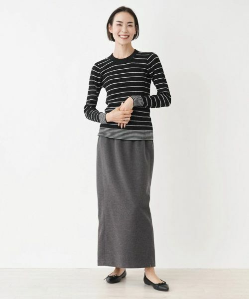 NEMIKA / ネミカ ニット・セーター | ボーダーリブニット【NEMIKA】 | 詳細14