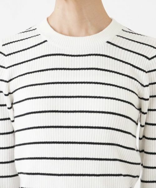 NEMIKA / ネミカ ニット・セーター | ボーダーリブニット【NEMIKA】 | 詳細7