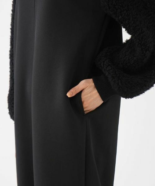 NEMIKA / ネミカ ドレス | ボアスリーブロングワンピース【NEMIKA】 | 詳細10