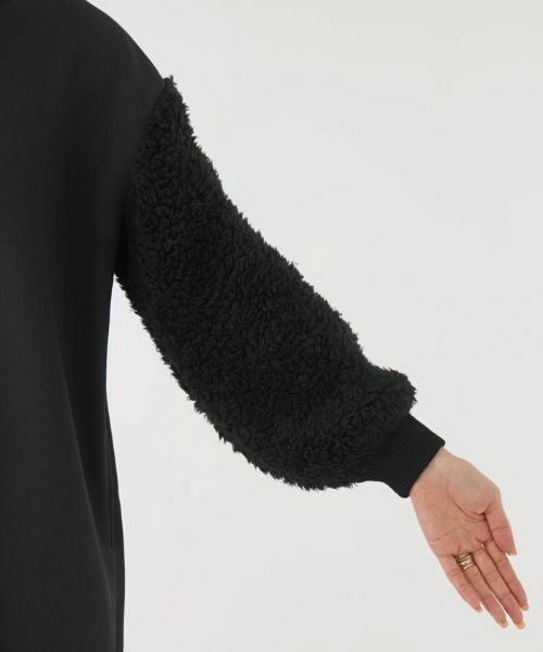 NEMIKA / ネミカ ドレス | ボアスリーブロングワンピース【NEMIKA】 | 詳細11