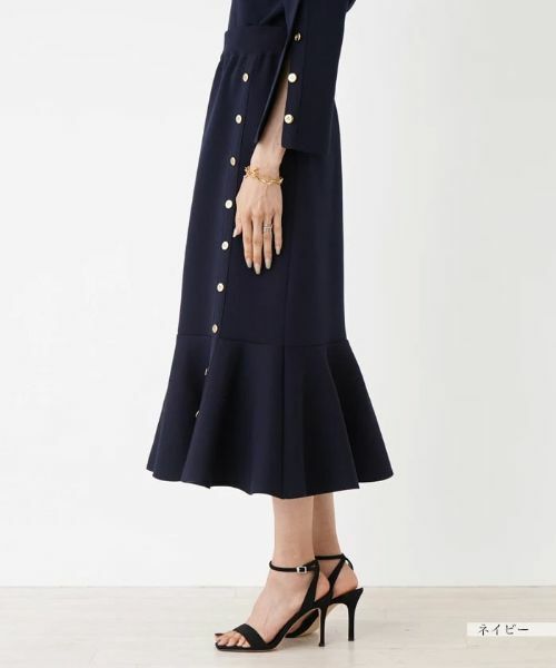 NEMIKA / ネミカ ミニ・ひざ丈スカート | 【セットアップ対応商品】マーメイドスカート【NEMIKA】 | 詳細12