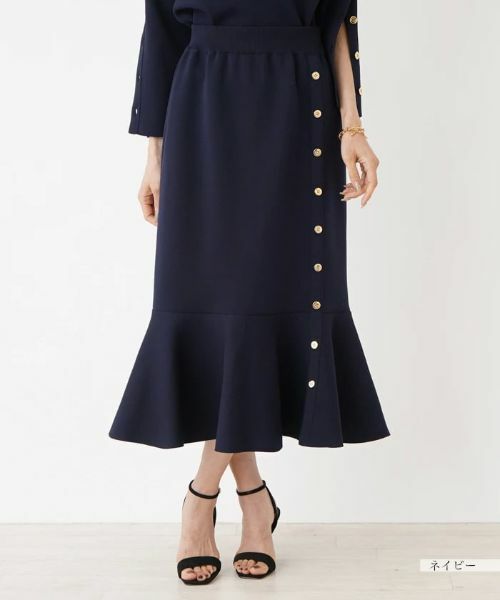 NEMIKA / ネミカ ミニ・ひざ丈スカート | 【セットアップ対応商品】マーメイドスカート【NEMIKA】 | 詳細2