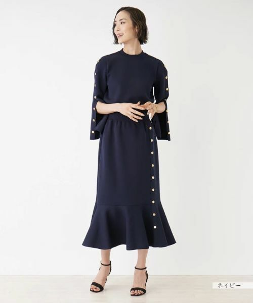 NEMIKA / ネミカ ミニ・ひざ丈スカート | 【セットアップ対応商品】マーメイドスカート【NEMIKA】 | 詳細5