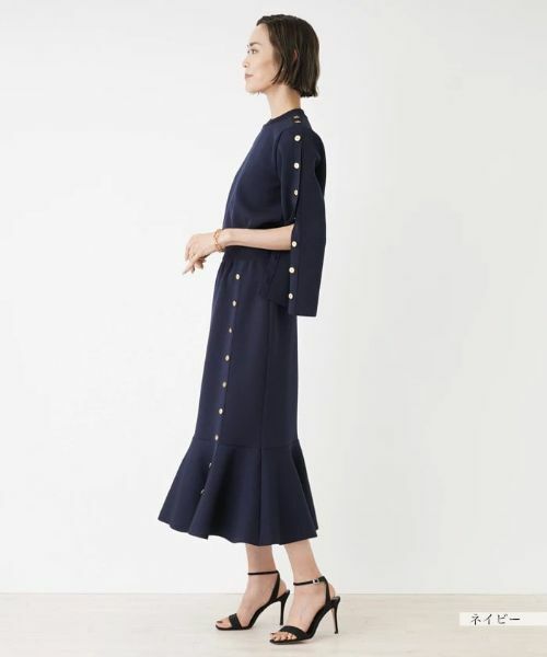 NEMIKA / ネミカ ミニ・ひざ丈スカート | 【セットアップ対応商品】マーメイドスカート【NEMIKA】 | 詳細7