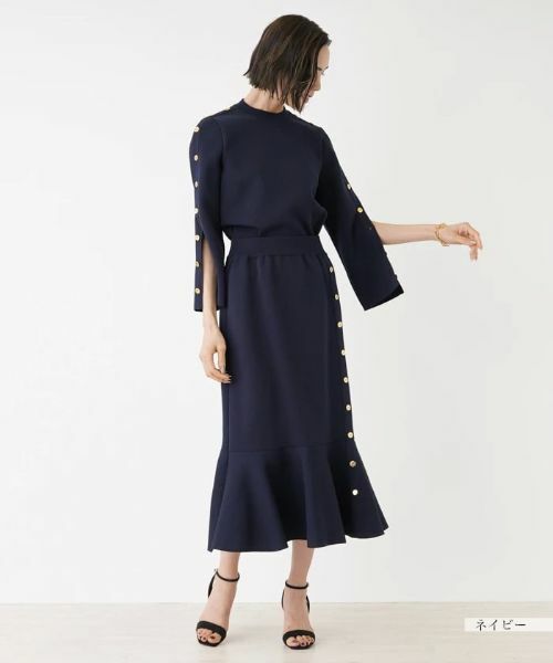 NEMIKA / ネミカ ミニ・ひざ丈スカート | 【セットアップ対応商品】マーメイドスカート【NEMIKA】 | 詳細8