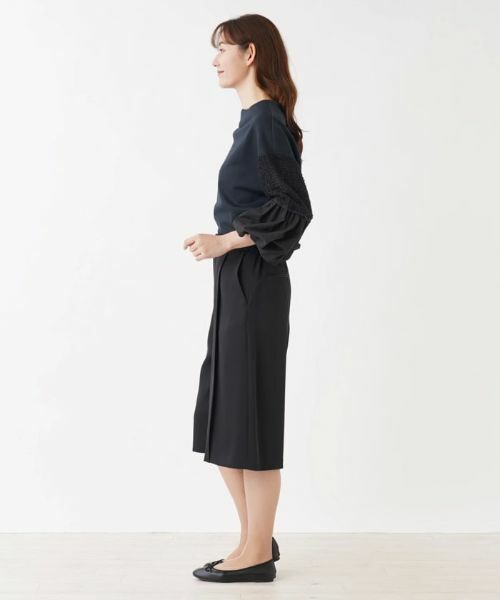 NEMIKA / ネミカ ショート・ハーフ・半端丈パンツ | タックパンツ | 詳細12