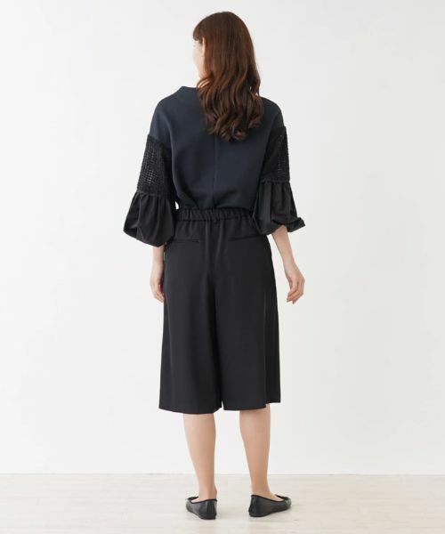 NEMIKA / ネミカ ショート・ハーフ・半端丈パンツ | タックパンツ | 詳細13