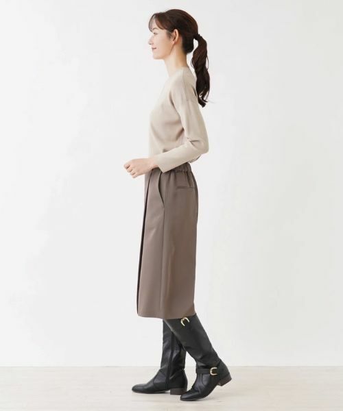 NEMIKA / ネミカ ショート・ハーフ・半端丈パンツ | タックパンツ | 詳細2