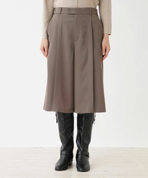 NEMIKA / ネミカ ショート・ハーフ・半端丈パンツ | タックパンツ | 詳細4