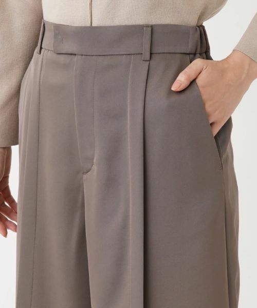 NEMIKA / ネミカ ショート・ハーフ・半端丈パンツ | タックパンツ | 詳細7