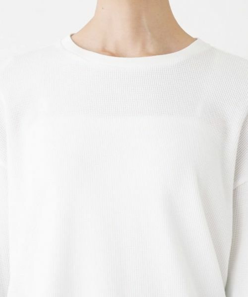 NEMIKA / ネミカ カットソー | ワッフル長袖カットソー【PASSIONE】 | 詳細7