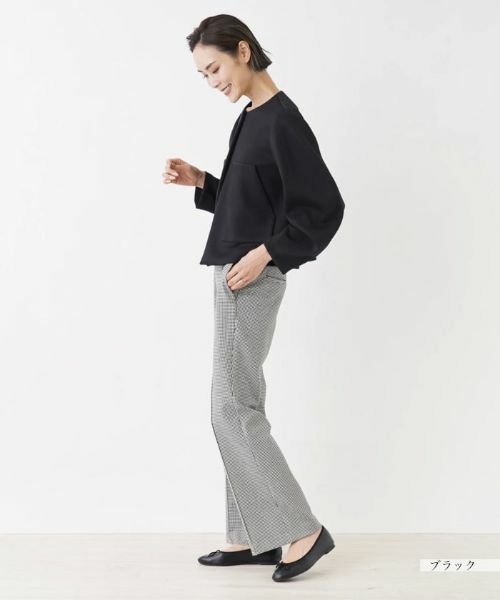 NEMIKA / ネミカ テーラードジャケット | ボックスノーカラージャケット | 詳細2