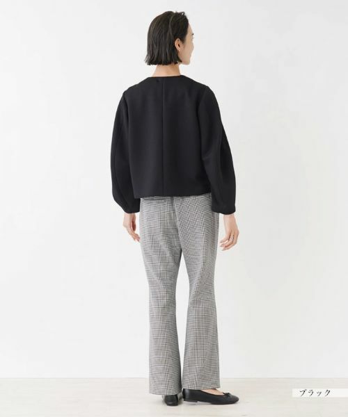 NEMIKA / ネミカ テーラードジャケット | ボックスノーカラージャケット | 詳細3