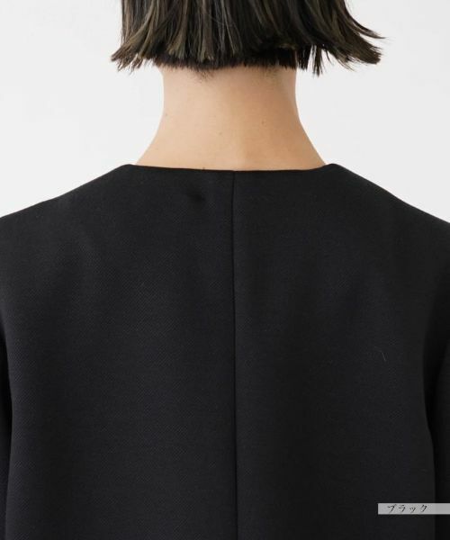 NEMIKA / ネミカ テーラードジャケット | ボックスノーカラージャケット | 詳細8