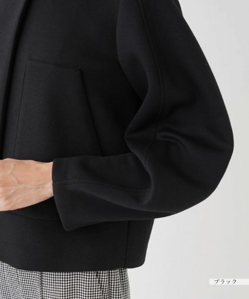 NEMIKA / ネミカ テーラードジャケット | ボックスノーカラージャケット | 詳細9