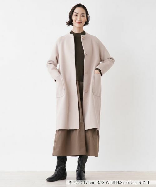 NEMIKA / ネミカ その他アウター | ノーカラーコート【NEMIKA】 | 詳細1