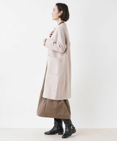 NEMIKA / ネミカ その他アウター | ノーカラーコート【NEMIKA】 | 詳細2