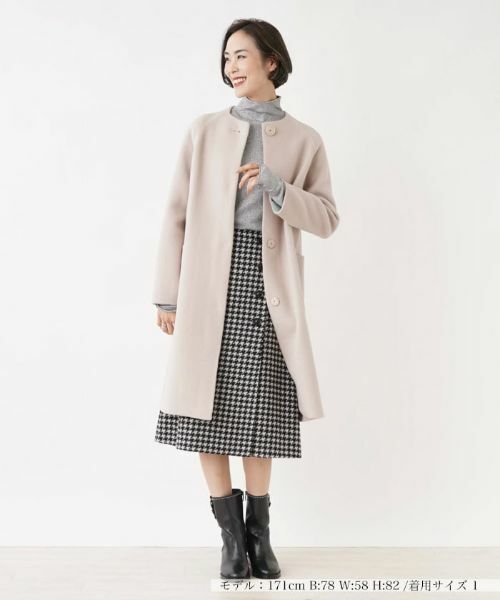 NEMIKA / ネミカ その他アウター | ノーカラーコート【NEMIKA】 | 詳細4