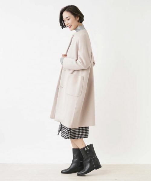NEMIKA / ネミカ その他アウター | ノーカラーコート【NEMIKA】 | 詳細5