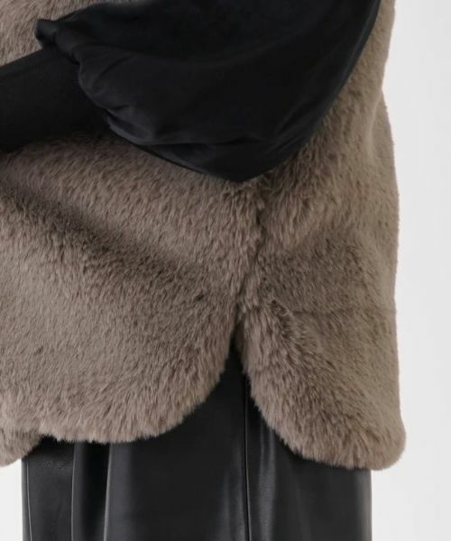 NEMIKA / ネミカ テーラードジャケット | フェイクファーベスト【NEMIKA】 | 詳細13