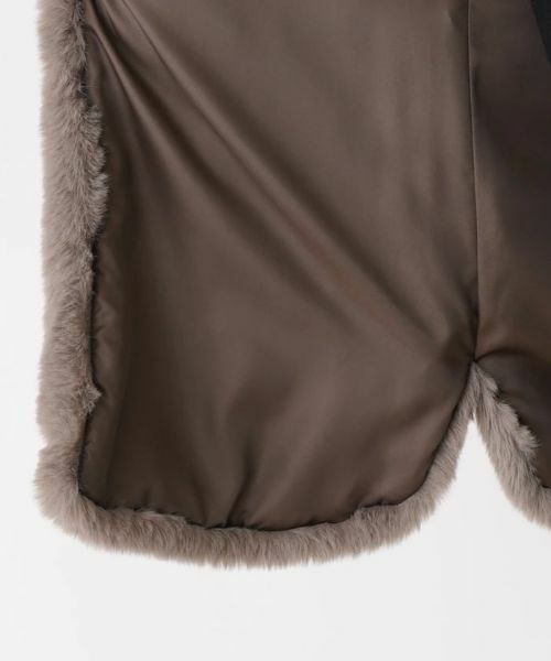 NEMIKA / ネミカ テーラードジャケット | フェイクファーベスト【NEMIKA】 | 詳細14