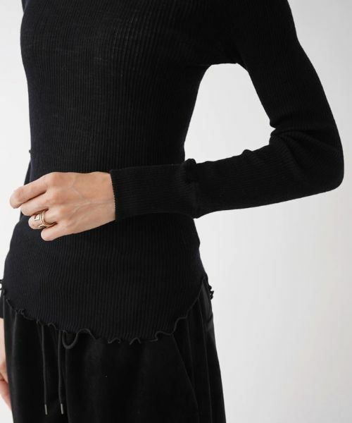 NEMIKA / ネミカ ニット・セーター | シアータートルネックプルオーバー | 詳細9