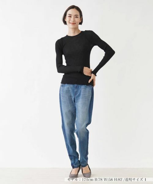 NEMIKA / ネミカ ニット・セーター | シアークルーネックプルオーバー | 詳細1