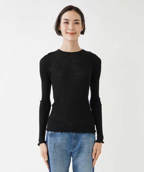 NEMIKA / ネミカ ニット・セーター | シアークルーネックプルオーバー | 詳細4