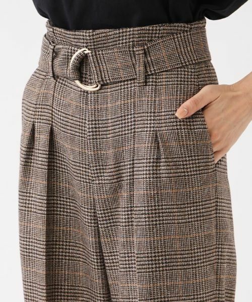 NEMIKA / ネミカ その他パンツ | 【セットアップ対応商品】【小林有里さん着用】チェック柄ワイドパンツ【NEMIKA】 | 詳細13