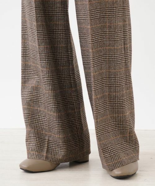 NEMIKA / ネミカ その他パンツ | 【セットアップ対応商品】【小林有里さん着用】チェック柄ワイドパンツ【NEMIKA】 | 詳細15