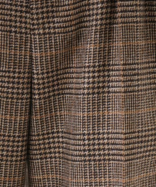 NEMIKA / ネミカ その他パンツ | 【セットアップ対応商品】【小林有里さん着用】チェック柄ワイドパンツ【NEMIKA】 | 詳細16