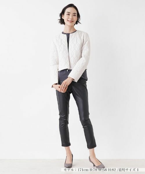 NEMIKA / ネミカ テーラードジャケット | キルティングジャケット【NEMIKA】 | 詳細1