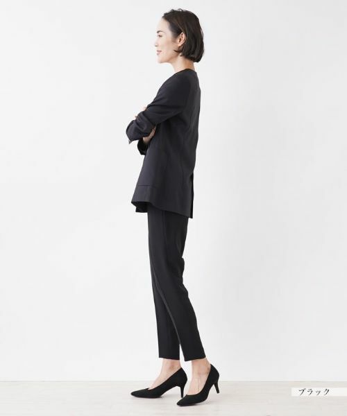 NEMIKA / ネミカ テーラードジャケット | ノーカラーダブルブレストジャケット【NEMIKA】 | 詳細2