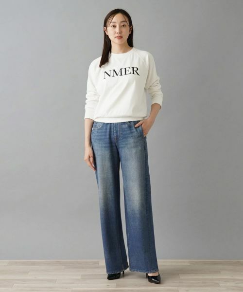 NEMIKA / ネミカ カットソー | ロゴ刺繍スウェットプルオーバー【NEMIKA】 | 詳細1
