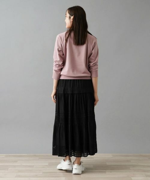 NEMIKA / ネミカ カットソー | ロゴ刺繍スウェットプルオーバー【NEMIKA】 | 詳細12