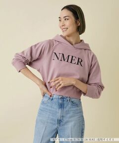 NEMIKA / ネミカ カットソー | ロゴ刺繍ショートプルパーカー【NEMIKA】