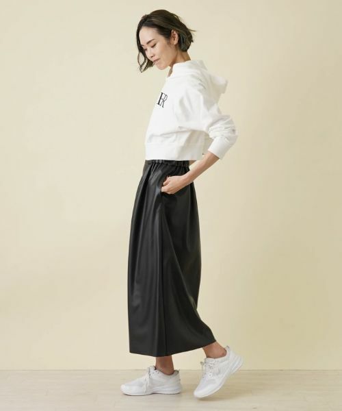 NEMIKA / ネミカ カットソー | ロゴ刺繍ショートプルパーカー【NEMIKA】 | 詳細11