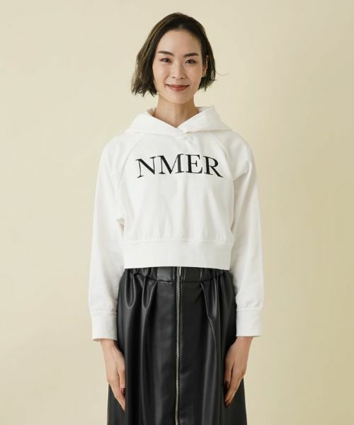 NEMIKA / ネミカ カットソー | ロゴ刺繍ショートプルパーカー【NEMIKA】 | 詳細13