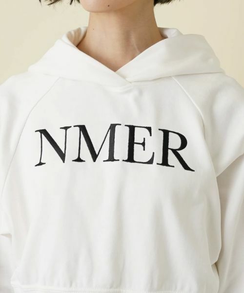 NEMIKA / ネミカ カットソー | ロゴ刺繍ショートプルパーカー【NEMIKA】 | 詳細16